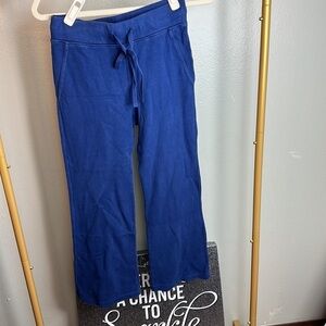 Monrow Light Navy Wide Leg Lounge Sweats NWT